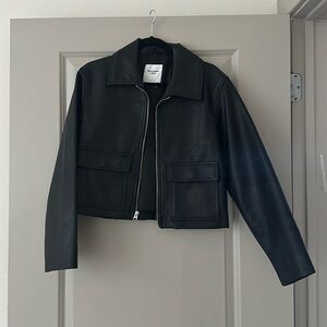 Abercrombie | Vegan Leather Jacket